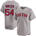 Boston Red Sox #54 Lucas Giolito Gray MWATKINS 2024 Away Limited Stitched Jersey