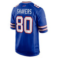 B.Bills #80 Tyrell Shavers Royal MWATKINS Team Game Jersey