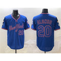 New York Mets #20 Pete Alonso Royal MWATKINS 2025 Spring Training Stitched Jersey