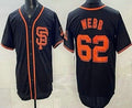 San Francisco Giants #62 Logan Webb Black MWATKINS Limited Jersey