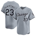 Chicago White Sox #23 Andrew Benintendi White MWATKINS Road Limited Player Jersey