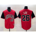 Chicago White Sox #26 Korey Lee Red Black MWATKINS 2025 City Connect Limited Stitched Jersey