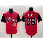 Chicago White Sox #26 Korey Lee Red Black MWATKINS 2025 City Connect Limited Stitched Jersey