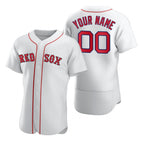 Custom Boston Red Sox White MWATKINS 2020 Stitched Flex Base Jersey