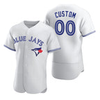 Custom Toronto Blue Jays White MWATKINS 2020 Stitched Flex Base Jersey