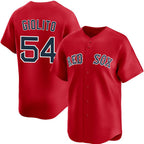 Boston Red Sox #54 Lucas Giolito Red MWATKINS 2025 Alternate Limited Stitched Jersey