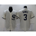 Chicago White Sox #3 Harold Baines 2021 Cream MWATKINS Field of Dreams Name Cool Base Stitched Jersey
