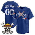 Custom Toronto Blue Jays x One Piece Royal MWATKINS Vapor Premier Limited Jersey - Stitched