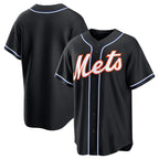 New York Mets Blank 2026 Black MWATKINS Out Stitched Jersey