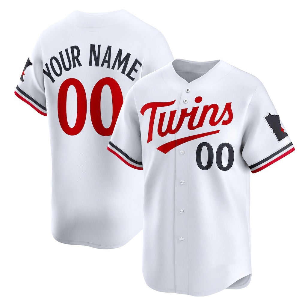 Custom Minnesota Twins White MWATKINS Home Limited Jersey