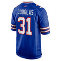 B.Bills #31 Rasul Douglas Royal MWATKINS Game Jersey