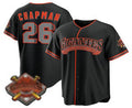 San Francisco Giants #26 Matt Chapman Black MWATKINS 2026 Alternate Stadium Stitched Jersey
