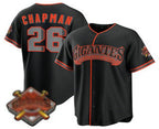 San Francisco Giants #26 Matt Chapman Black MWATKINS 2026 Alternate Stadium Stitched Jersey