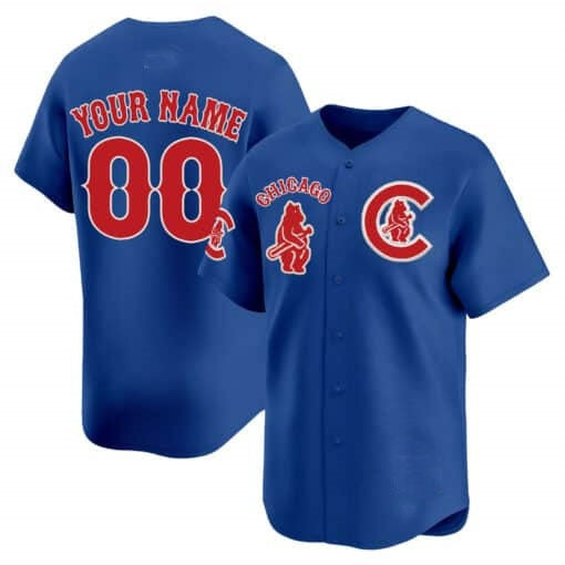 Custom Chicago Cubs Special Vapor Premier Limited Jersey V2 ¨C Royal MWATKINS
