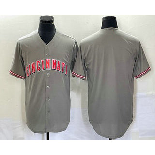 Cincinnati Reds Blank Grey MWATKINS Cool Base Stitched Jersey