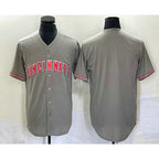Cincinnati Reds Blank Grey MWATKINS Cool Base Stitched Jersey