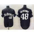 New York Yankees #48 Paul Goldschmidt Black MWATKINS 'Gothic Legacy Edition' Vapor Premier Limited Stitched Jersey