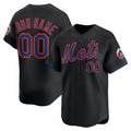 Custom New York Mets Black MWATKINS Alternate Limited Jersey