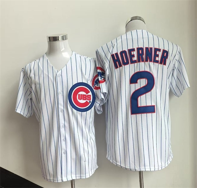 Chicago Cubs #2 Alex Bregman White MWATKINS Cool Base Stitched Jersey