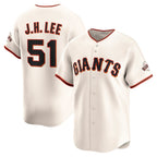 San Francisco Giants #51 Jung Hoo Lee Cream MWATKINS Home Limited Player Jersey