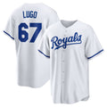 Kansas City Royals #67 Seth Lugo White MWATKINS Home Replica Jersey