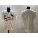 St. Louis Cardinals Blank White MWATKINS Cool Base Stitched Jersey