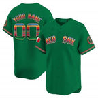 Custom Boston Red Sox Mexico Vapor Premier Limited Jersey ¨C Green MWATKINS