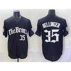 New York Yankees #35 Cody Bellinger Black MWATKINS 'Gothic Legacy Edition' Vapor Premier Limited Stitched Jersey