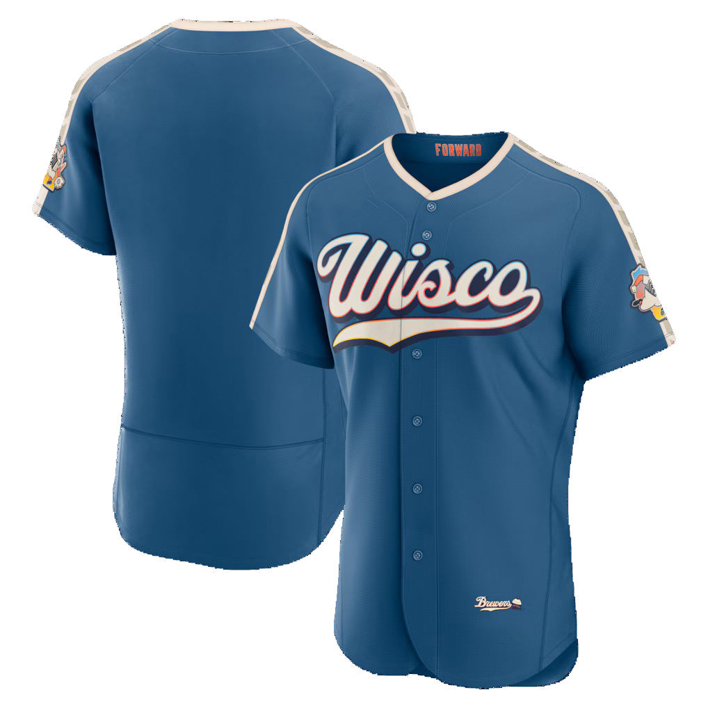 Milwaukee Brewers Mineral Blue MWATKINS 2026 City Connect Authentic Jersey