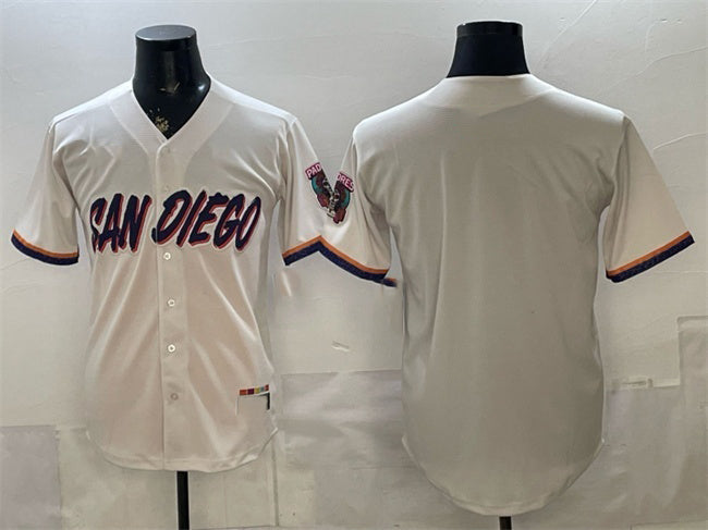 San Diego Padres Blank Cream MWATKINS 2026 City Connect Stadium Stitched Jersey