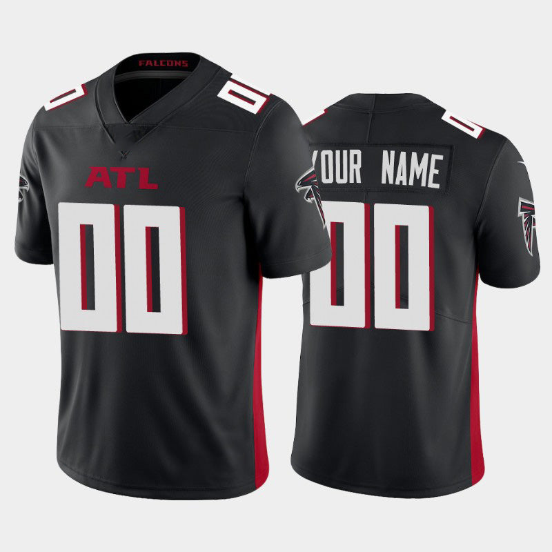 Custom A.Falcons black MWATKINS 2020 new Vapor Limited Jerseys