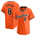 Baltimore Orioles #8 Cal Ripken Jr. Orange MWATKINS Throwback Cooperstown Limited Jersey