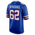 B.Bills #62 Sedrick Van Pran-Granger Royal MWATKINS Game Jersey