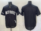 Detroit Tigers Blank 2026 Black MWATKINS 'Motor Gothic Edition' Vapor Premier Limited Stitched Jersey