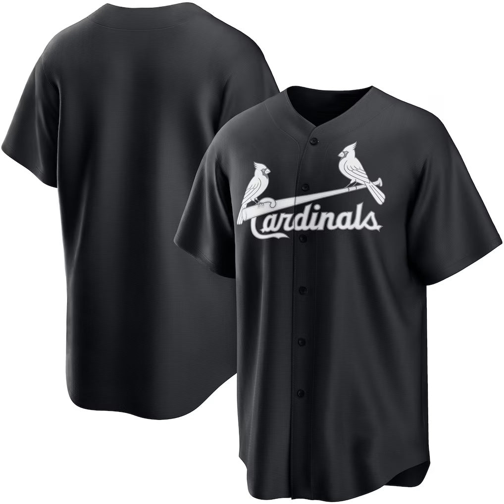 St. Louis Cardinals Black MWATKINS Replica Jersey