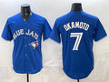 Toronto Blue Jays #7 Kazuma Okamoto Royal MWATKINS 2026 Cool Base Stitched Jersey