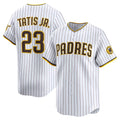 San Diego Padres #23 Fernando Tatis Jr. White MWATKINS Home Limited Player Jersey