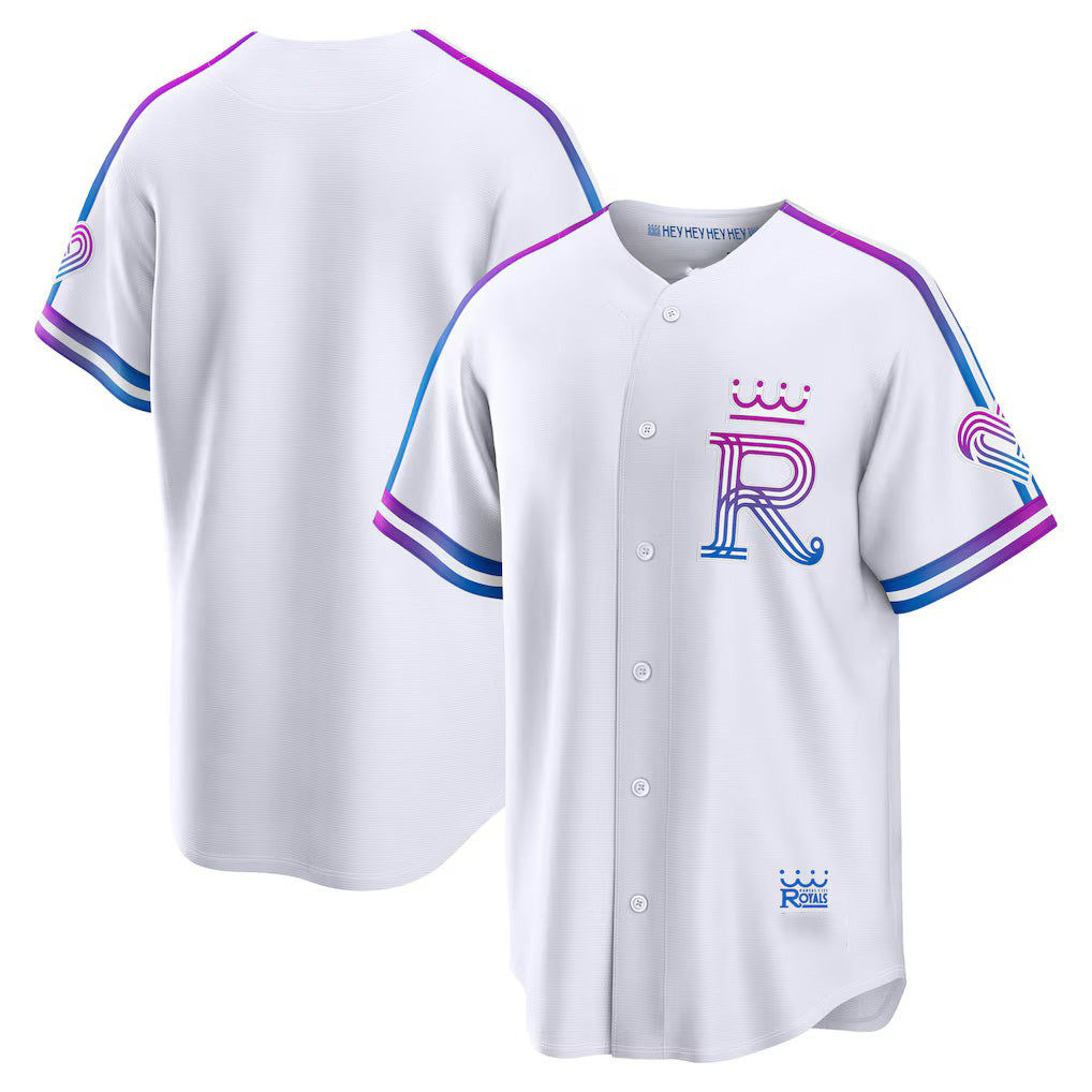 Kansas City Royals White MWATKINS 2026 City Connect Stadium Jersey