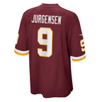 W.Football Team #9 Sonny Jurgensen Burgundy MWATKINS Retired Player Jersey