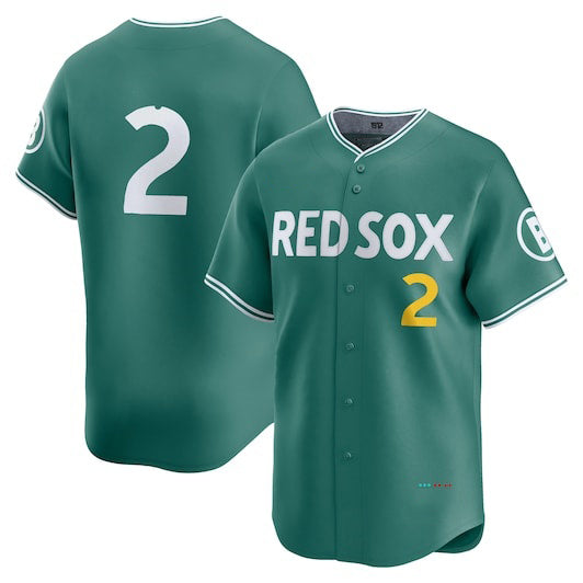 Boston Red Sox #2 Alex Bregman Green MWATKINS 2025 City Connect Limited Stitched Jersey