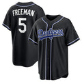 Los Angeles Dodgers #5 Freddie Freeman 2026 Black MWATKINS Out Stitched Jersey