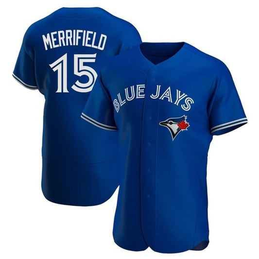 Toronto Blue Jays #15 Whit Merrifield Royal MWATKINS Flex Base Stitched Jersey
