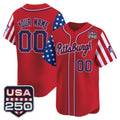 Custom Pittsburgh Pirates America 250 Edition Vapor Premier Limited Red MWATKINS Stitched Jerseys