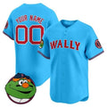 Custom Boston Red Sox Wally Vapor Premier Limited Jersey ¨C Blue MWATKINS