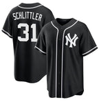 New York Yankees #31 Cam Schlittler 2026 Fashion Replica Black MWATKINS Out Stitched Jersey
