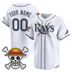 Custom Tampa Bay Rays x One Piece White MWATKINS Vapor Premier Limited Jersey - Stitched