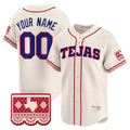 Custom Texas Rangers Cream MWATKINS 2026 City Connect Vapor Premier Limited Jersey - All Stitched