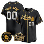 Custom Atlanta Braves Atliens Vapor Premier Limited Jersey ¨C Black MWATKINS