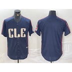 Cleveland Guardians Blank Navy MWATKINS 2024 City Connect Limited Stitched Jersey