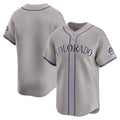 Colorado Rockies Gray MWATKINS Road Limited Jersey